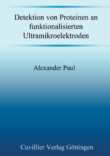 Detektion von Proteinen an funktionalisierten Ultramikroelektroden main product photo