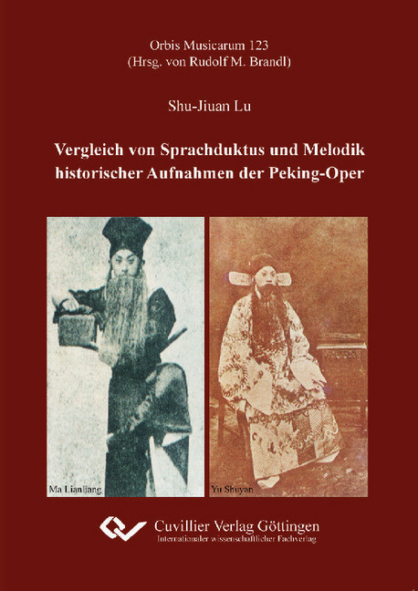 Vergleich von Sprachduktus und Melodik historischer Aufnahmen der Peking-Oper main product photo