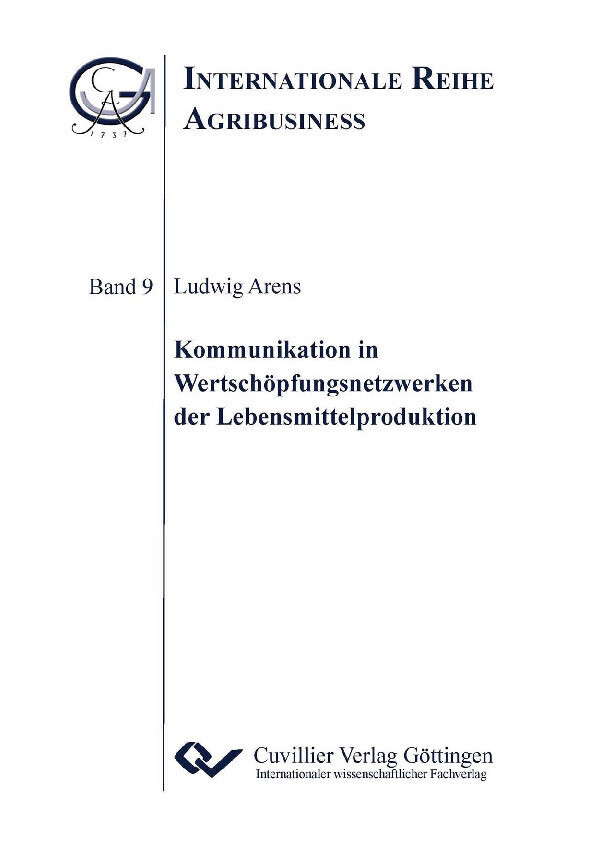 Kommunikation in Wertschöpfungsnetzwerken der Lebensmittelproduktion main product photo
