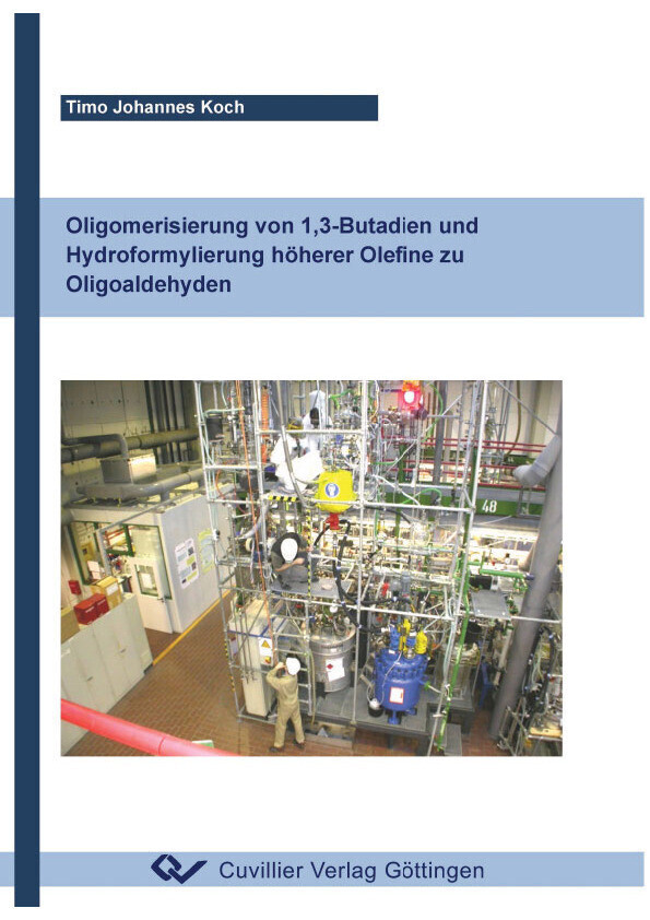 Oligomerisierung von 1,3-Butadien und Hydroformylierung höherer Olefine zu Oligoaldehyden main product photo