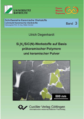 Si3N4/SiC(N)-Werkstoffe auf Basis pr&#xE4;keramischer Polymere und keramischer Pulver