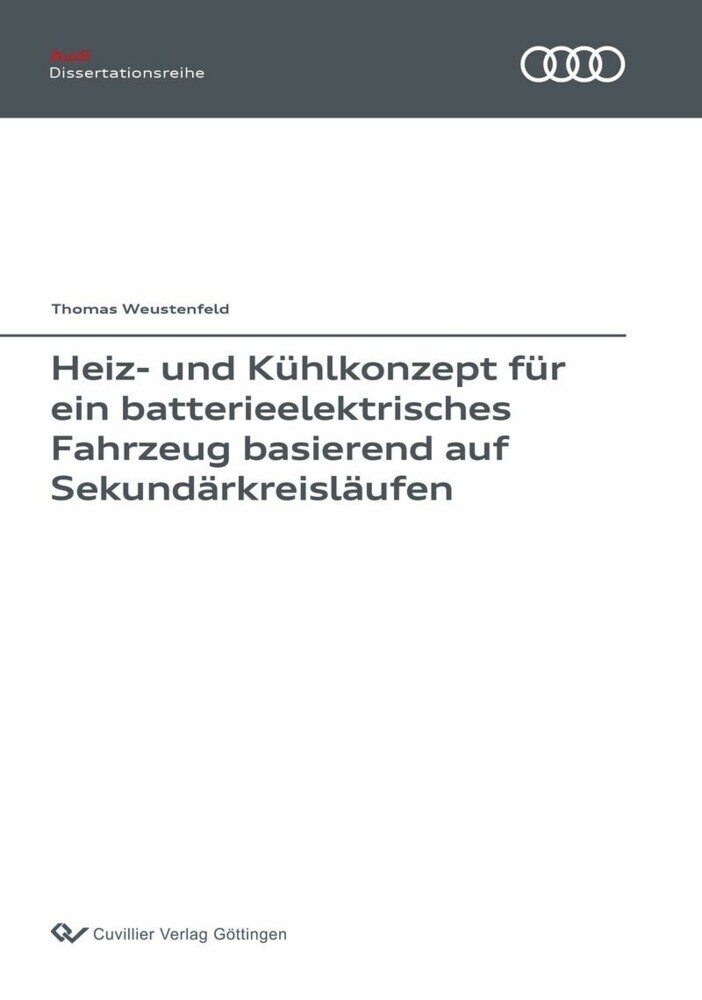 Heiz- und Kühlkonzept für ein batterieelektrisches Fahrzeug basierend auf Sekundärkreisläufen main product photo