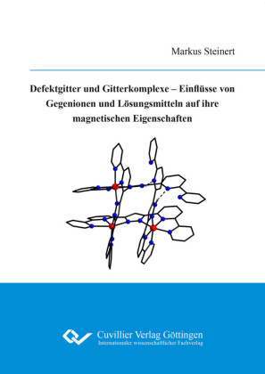Defektgitter und Gitterkomplexe    Einflüsse von Gegenionen und Lösungsmitteln auf ihre magnetischen Eigenschaften