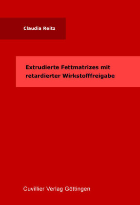 Extrudierte Fettmatrizes mit retardierter Wirkstofffreigabe