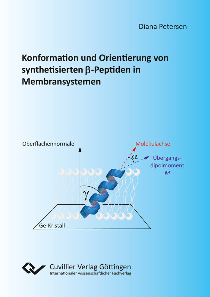 Konformation und Orientierung von synthetisierten ß-Peptiden in Membransystemen main product photo