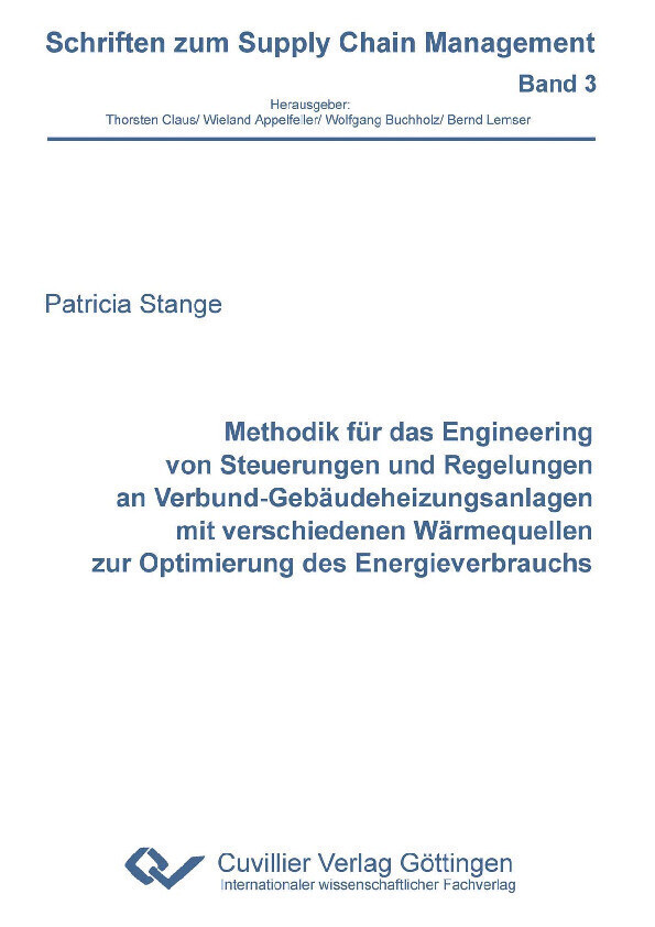 Methodik für das Engineering von Steuerungen und Regelungen an Verbund-Gebäudeheizungsanlagen mit verschiedenen Wärmequellen zur Optimierung des Energieverbrauchs main product photo