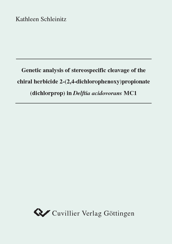 Genetic analysis of stereospecific cleavage of the chiral herbicide 2-(2,4-dichlorophenoxy) propionate (dichlorprop) in Delftia acidovorans MC1 main product photo