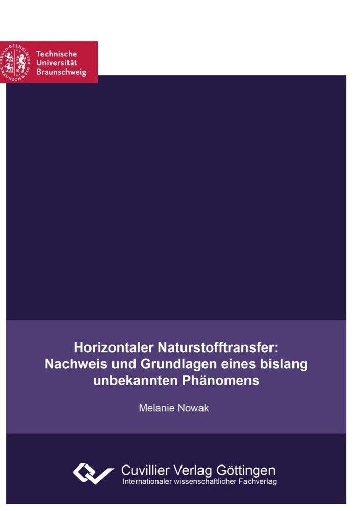 Horizontaler Naturstofftransfer: Nachweis und Grundlagen eines bislang unbekannten Phänomens main product photo