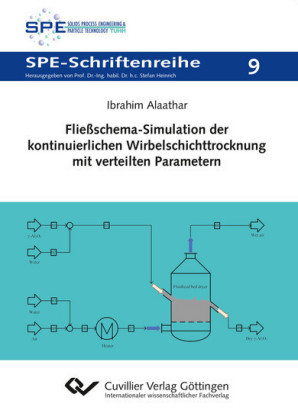 Flie&#xDF;schema-Simulation der kontinuierlichen Wirbelschichttrocknung mit verteilten Parametern