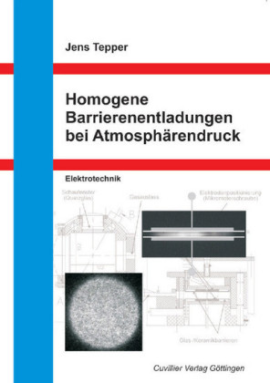 Homogene Barrierenentladungen bei Atmosph&#xE4;rendruck