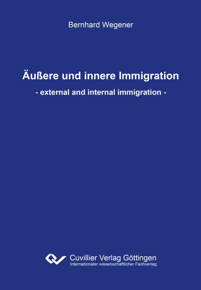 Äußere und innere Immigration main product photo