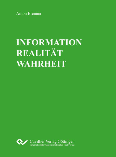 INFORMATION REALITÄT WAHRHEIT main product photo
