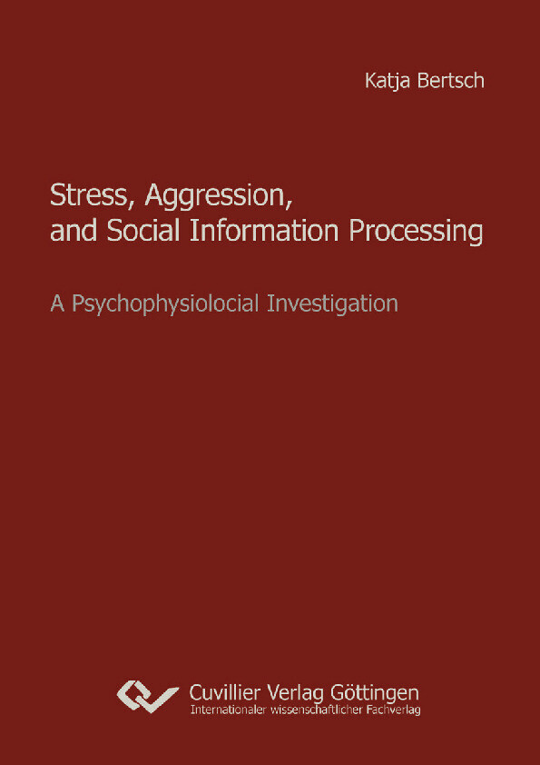 Stress, Aggression, and Social Information Processing main product photo