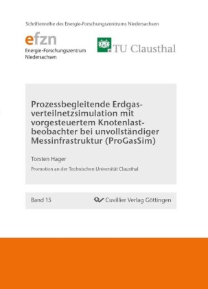 Prozessbegleitende Erdgasverteilnetzsimulation mit vorgesteuertem Knotenlastbeobachter bei unvollst&#xE4;ndiger Messinfrastruktur (ProGasSim)