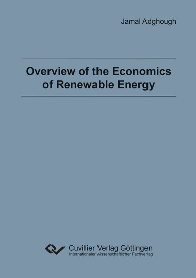 Overview of the Economics of Renewable Energy main product photo