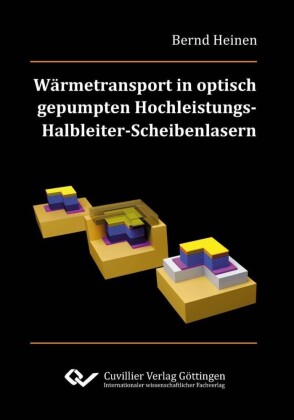 W&#xE4;rmetransport in optisch gepumpten Hochleistungs-Halbleiter-Scheibenlasern