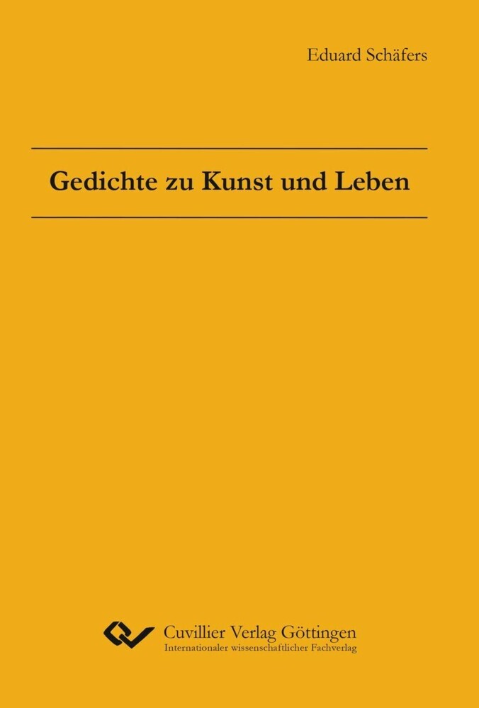 Gedichte zu Kunst und Leben main product photo
