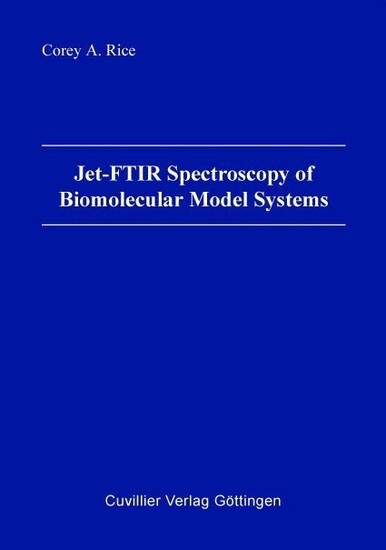 Jet-FTIR Spectroscopy of Biomolecular Model Systems main product photo