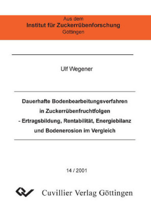 Dauerhafte Bodenbearbeitungsverfahren in Zuckerr&#xFC;benfruchtfolgen