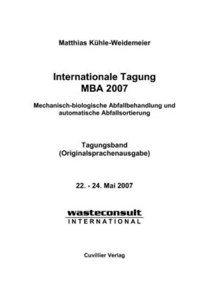 Internationale Tagung MBA 2007