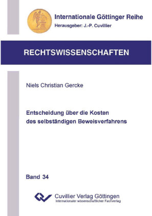 Entscheidung &#xFC;ber die Kosten des selbst&#xE4;ndigen Beweisverfahrens
