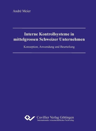 Interne Kontrollsysteme in mittelgrossen Schweizer Unternehmen main product photo