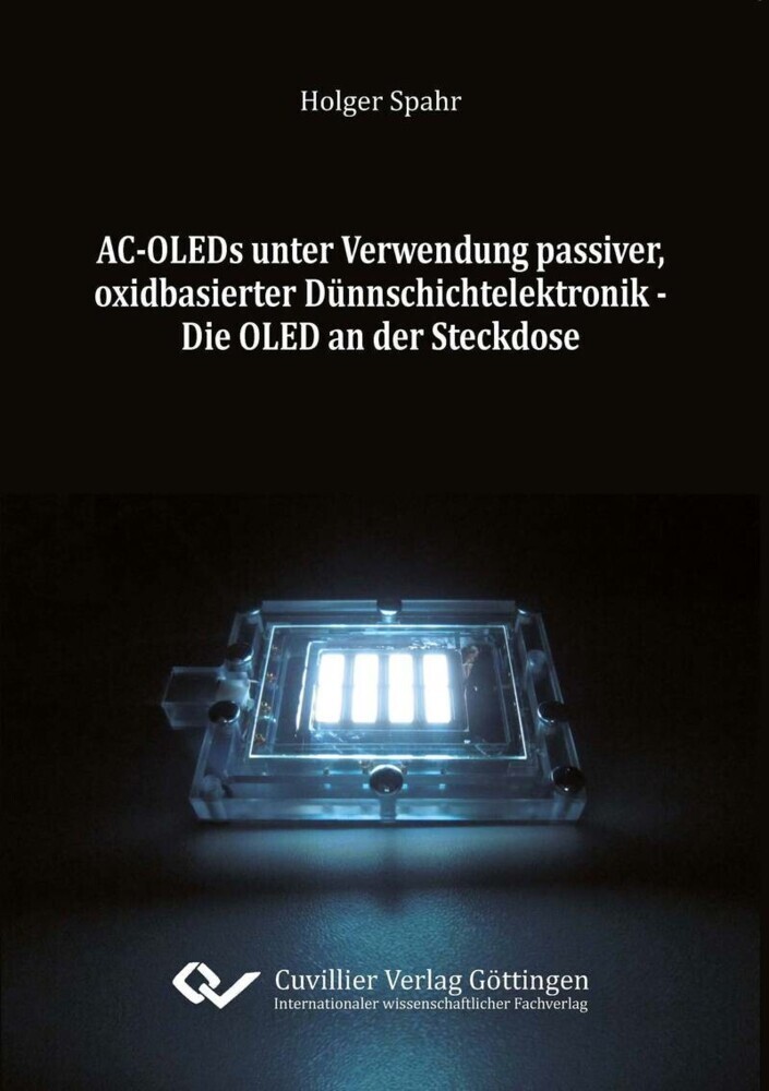 AC-OLEDs unter Verwendung passiver, oxidbasierter Dünnschichtelektronik main product photo