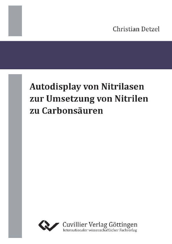 Autodisplay von Nitrilasen zur Umsetzung von Nitrilen zu Carbonsäuren main product photo
