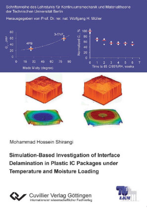 Simulation-based Investigation of Interface Delamination in Plastic IC Packages under Temperature and Moisture Loading