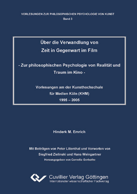 Über die Verwandlung von Zeit in Gegenwart im Film main product photo
