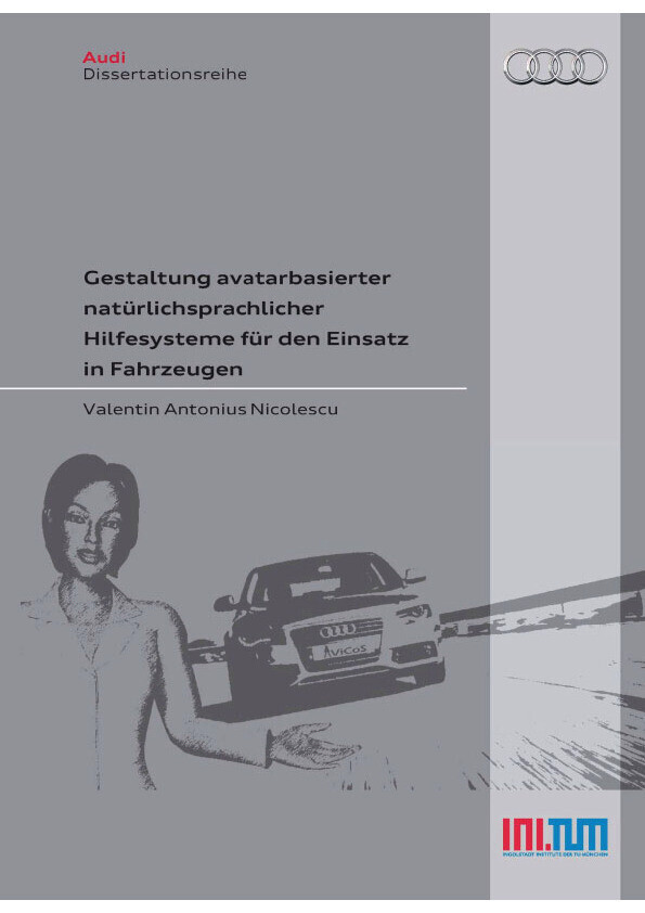 Gestaltung avatarbasierter natürlichsprachlicher Hillfesystme für den Einsatz in Fahrzeugen main product photo