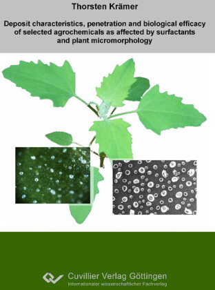 Deposit characteristics, penetration and biological efficacy of selected agrochemicals as affected by surfactants and plant micromorphology