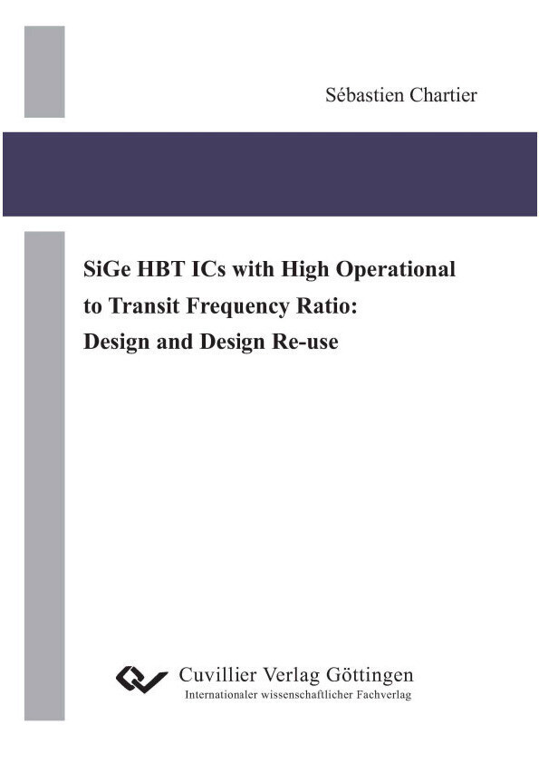 SiGe HBT ICs with High Operational to Transit Frequency Ratio: Design and Design Re-use main product photo