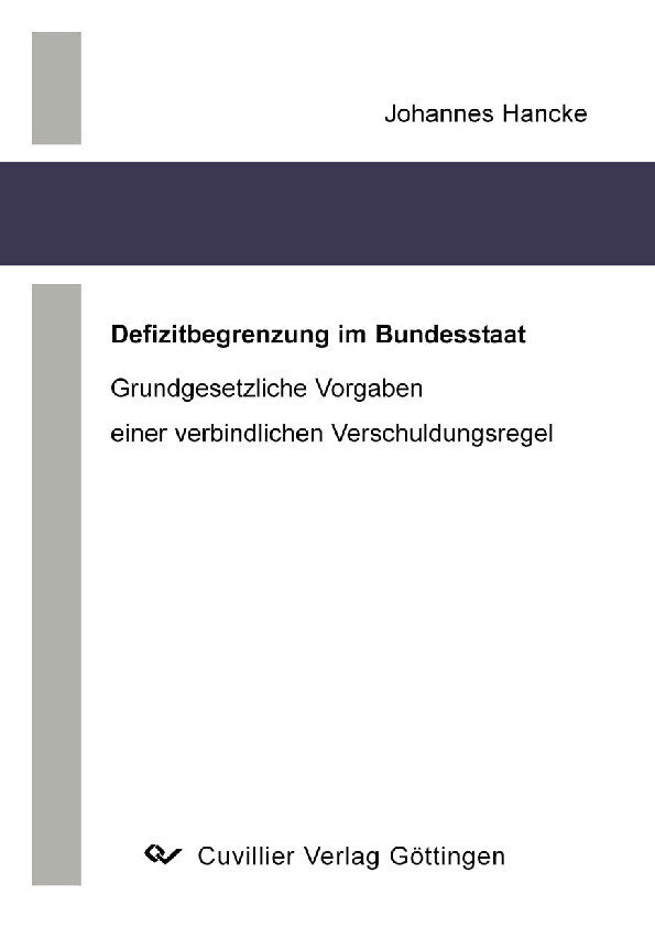 Defizitbegrenzung im Bundesstaat main product photo