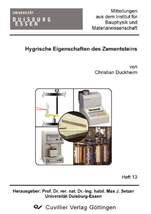 Hygrische Eigenschaften des Zementsteins