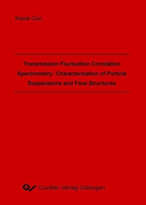 Transmission Fluctuation Correlation Spectrometry: Characterization of Particle Suspensions and Flow Structures