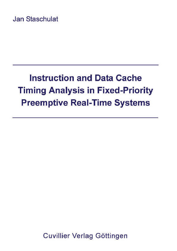Instruction and Data Cache Timing Analysis in Fixed-Priority Preemptive Real-Time Systems main product photo