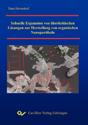 Schnelle Expansion von &#xFC;berkritischen L&#xF6;sungen zur Herstellung von organischen Nanopartikeln