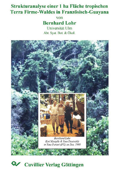 Strukturanalyse einer 1-ha Fläche tropischen Terra Firme-Waldes in Französisch-Guayana main product photo