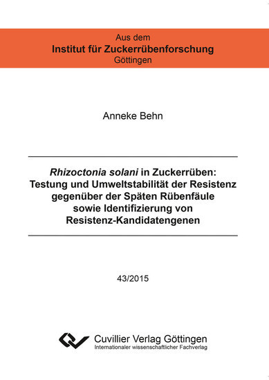 Rhizoctonia solani in Zuckerrüben main product photo