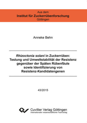 Rhizoctonia solani in Zuckerr&#xFC;ben