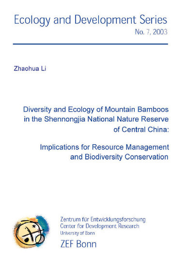Diversity and Ecology of Mountain Bamboos in the Shennongjia National Reserve of Central chiana main product photo