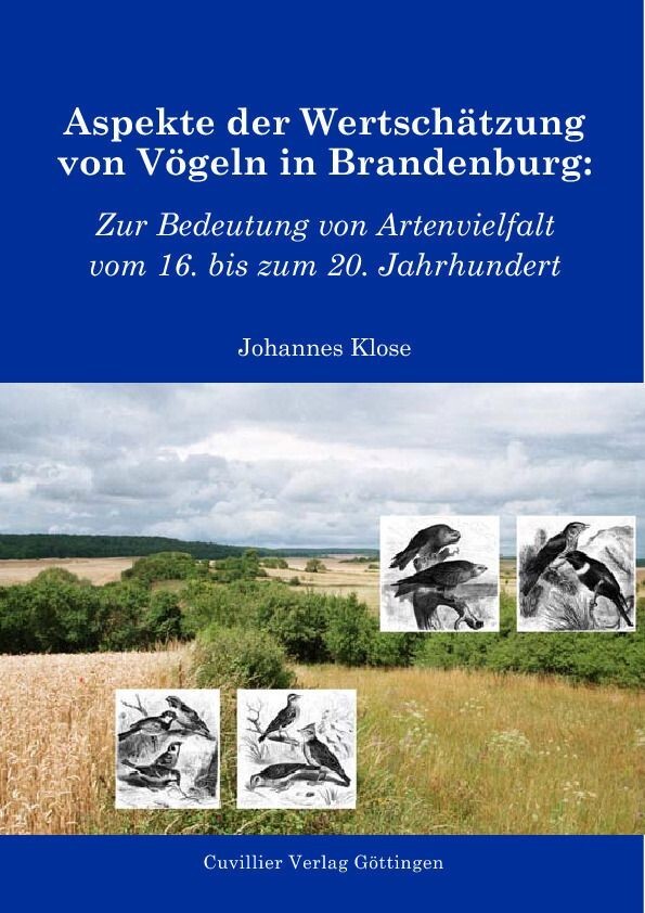 Aspekte der Wertschätzung von Vögeln in Brandenburg: main product photo