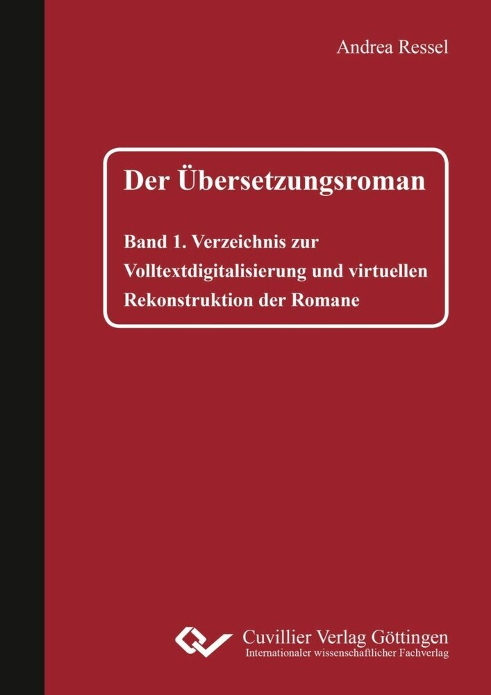 Der Übersetzungsroman main product photo