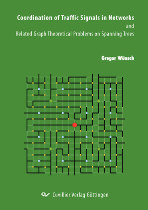 Coordination of Traffic Signals in Networks and Related Graph Theoretical Problems on Spanning Trees