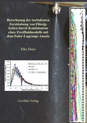 Berechnung der turbulenten Zerst&#xE4;ubung von Fl&#xFC;ssigkeiten durch Kombination eines Zweifluidmodells mit dem Euler-Lagrange-Ansatz