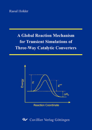 A Global Reaction Mechanism for Transient Simulations of Three-Way Catalytic Converters