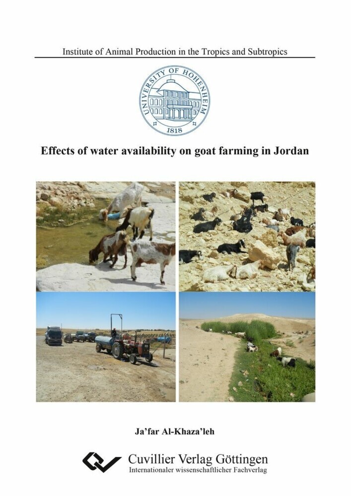 Effects of water availability on goat farming in Jordan main product photo