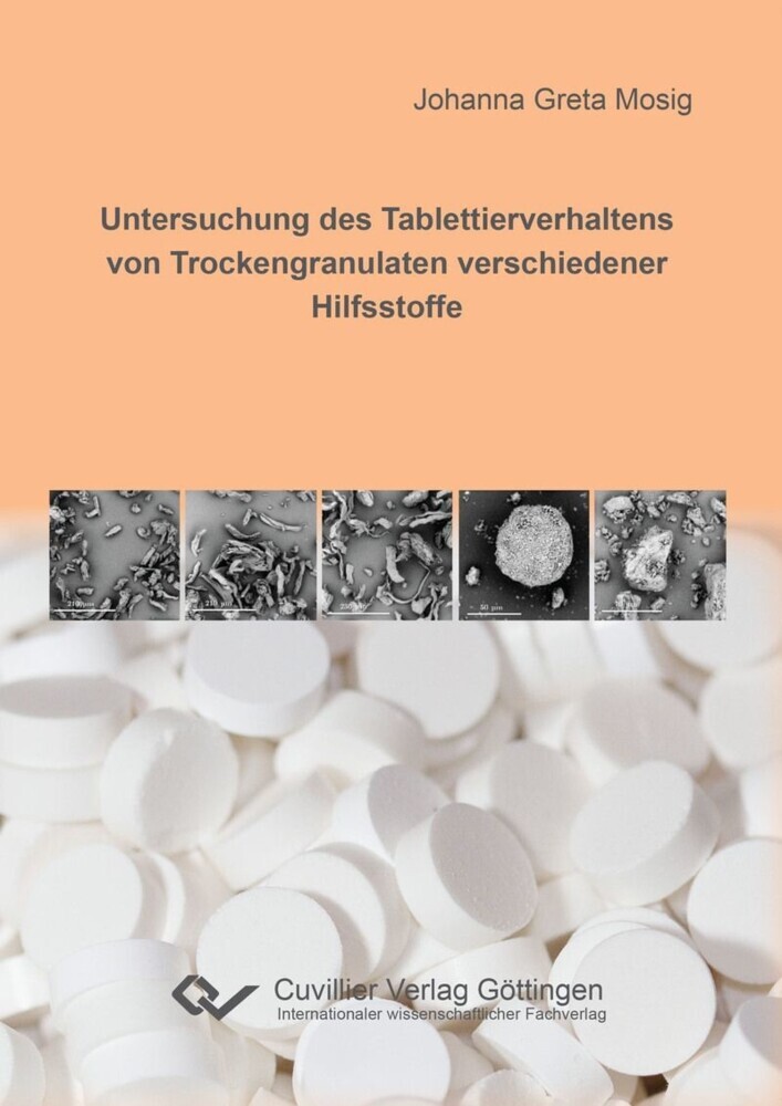 Untersuchung des Tablettierverhaltens von Trockengranulaten verschiedener Hilfsstoffe main product photo