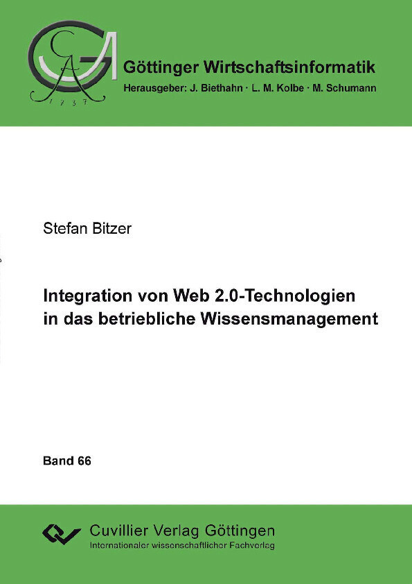 Integration von Web 2.0-Technologien in das betriebliche Wissensmanagment main product photo